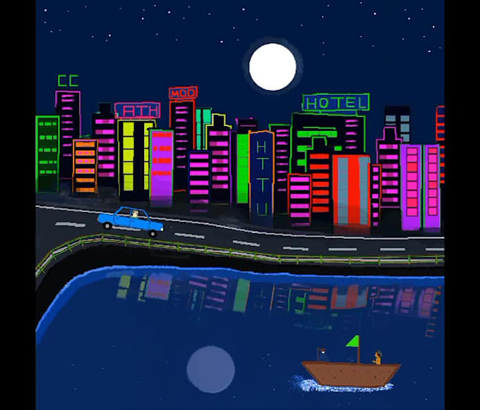 create pixel art sprite sheet  animation game characters game background