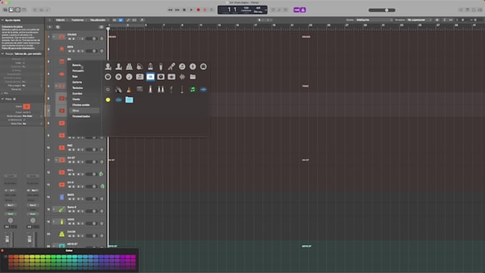 create a custom ableton live or logic pro template for you