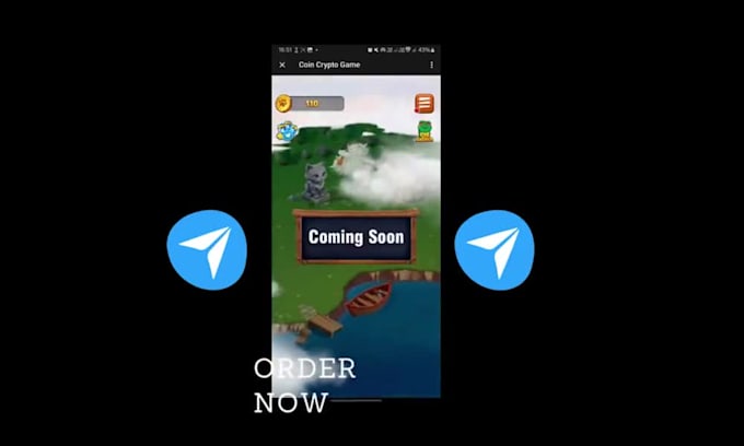 telegram crypto game, telegram bot, mini web game for telegram, p2e crypto game