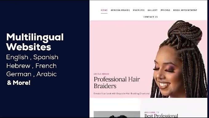 develop modern responsive and professional wordpress website