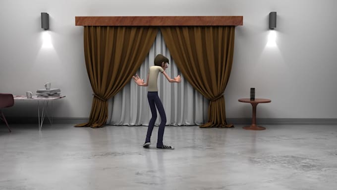 do character animations in maya and blender