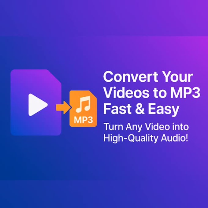 convert your video files to high quality mp3