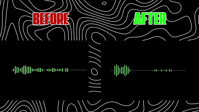 remove background music from audio