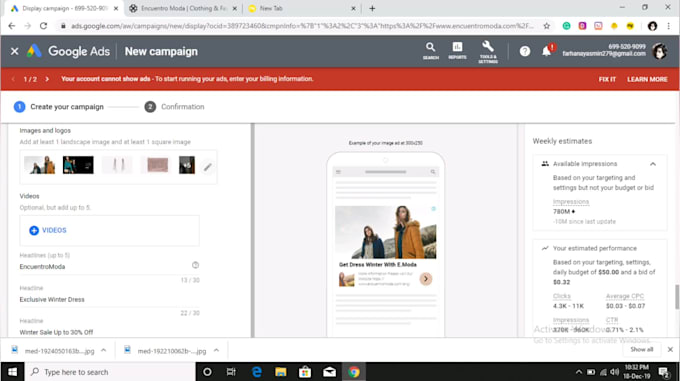 create your google ads campaign
