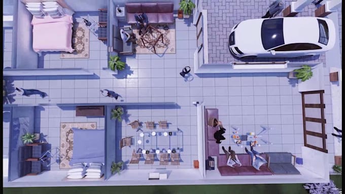 create an architectural 2d and 3d floor plan in cad and revit super quickly