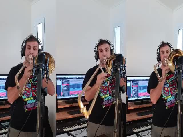 professionally record the brass instruments for your song