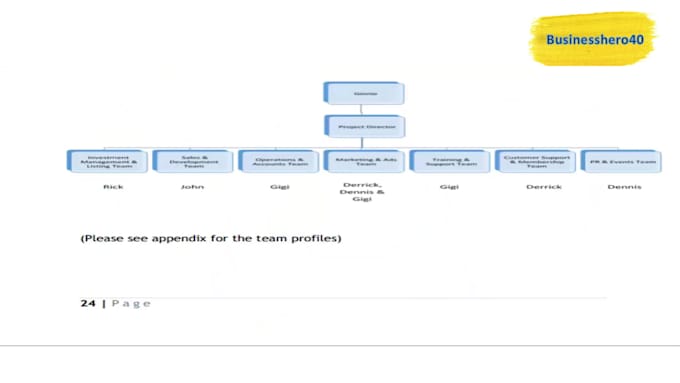 write an attractive investor business plan