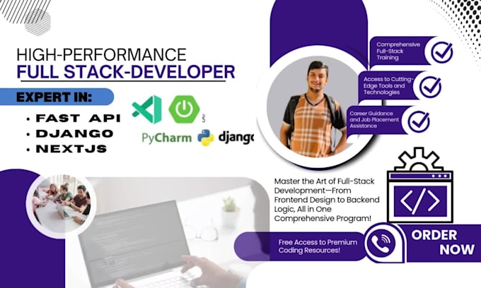 do pro python development with expertise python flask api fastapi django,nextjs
