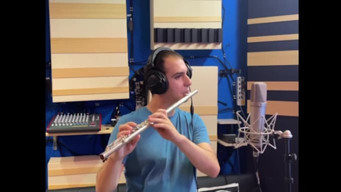 record professional flute sessions for you in high quality