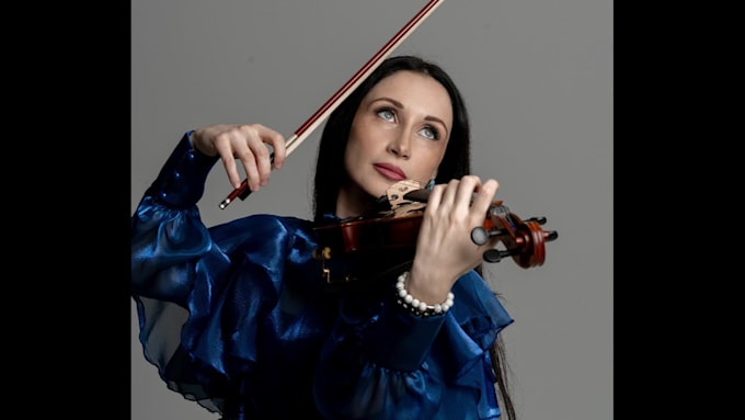 record HQ violin  or strings  for you,  your violinist