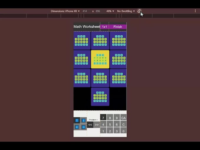 convert printed worksheets into interactive web app