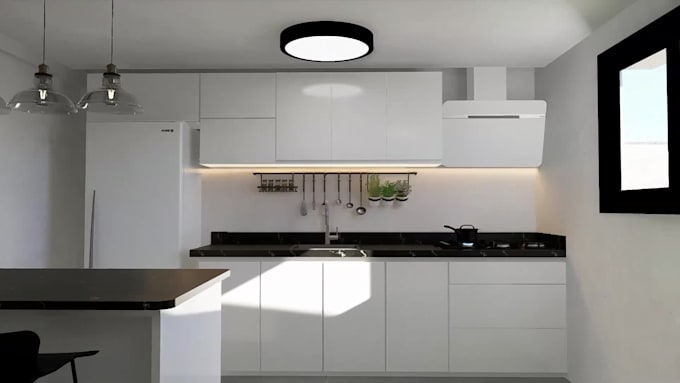 create a 3d modeling and rendering