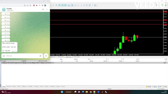 create a trade copier from telegram to metatrader 5