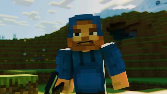 Professional minecraft animation 3d mode for your content by Monster ...
