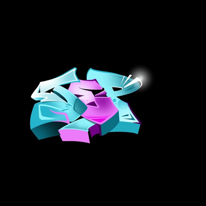 make cool and amazing graffiti for you