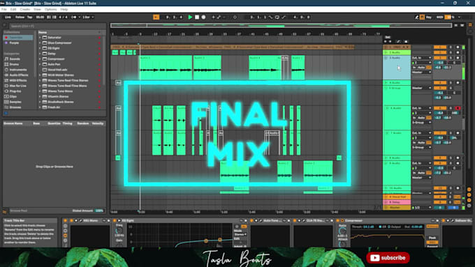 mix and master your track to industry standard quality