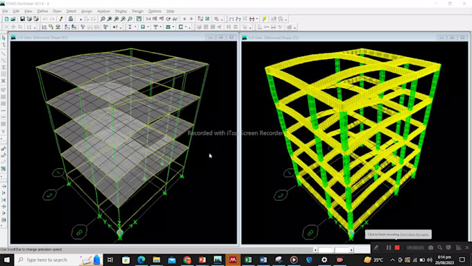 Do structure design and analysis using etabs by Ayesha_qaiser16 | Fiverr