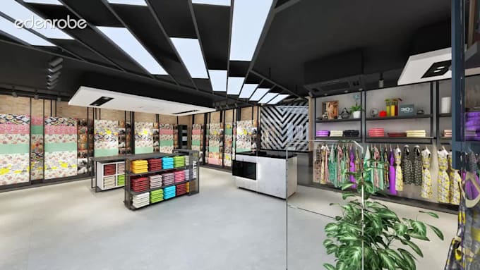 provide the  commercial retail store design services