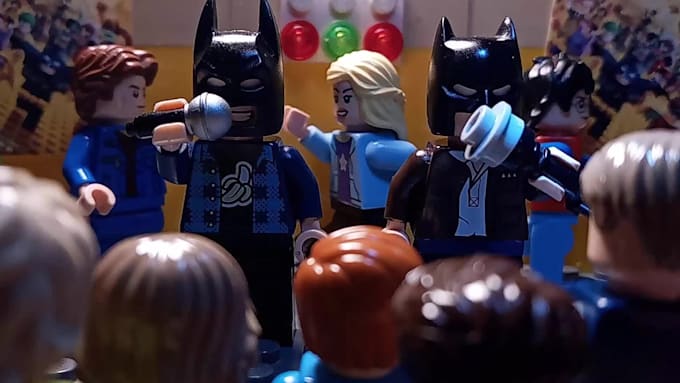 make a stop motion ads with lego