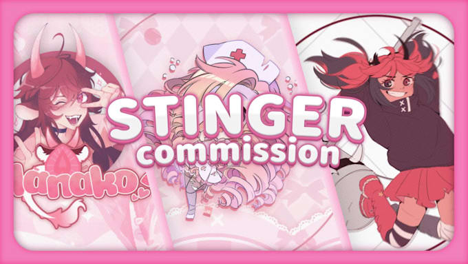 make beautiful stinger overlay for streamer