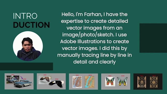 professional image to vector conversion