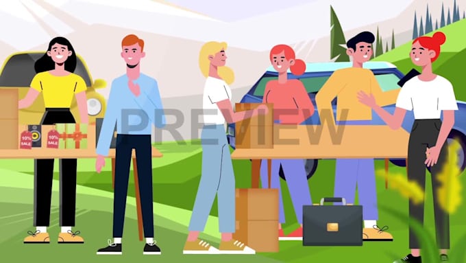 create 2d explainer video