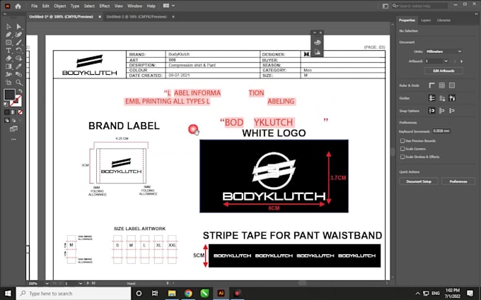 create tech packs and technical flats for fashion clothing