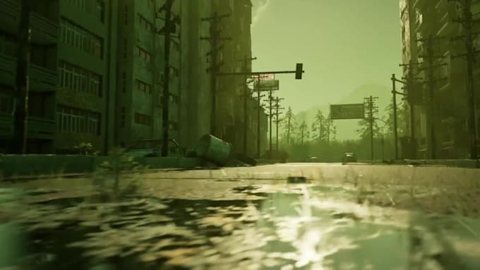 create 3d enviroment in unreal engine