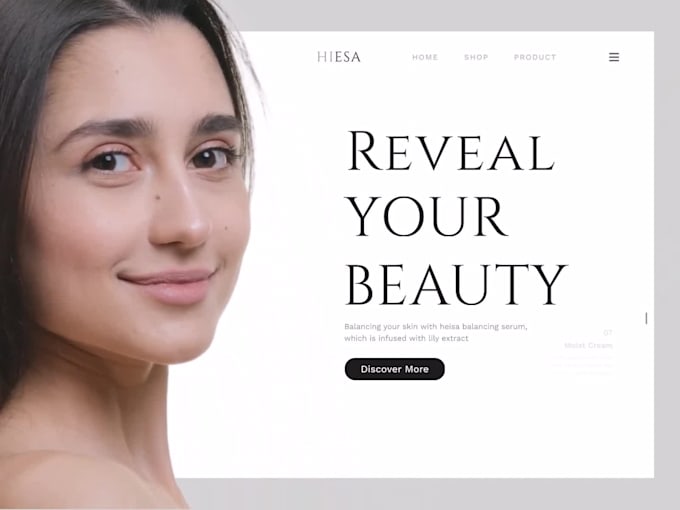 Design, redesign hair extension, beauty salon, spa website by