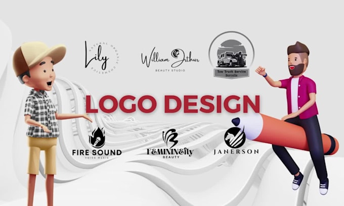 design trending signature logo design and stationery design