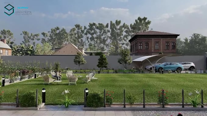 design backyard,  front yard, patio, garden, and  landscape,