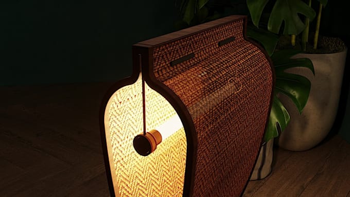 do 3d modeling and lifestyle rendering products