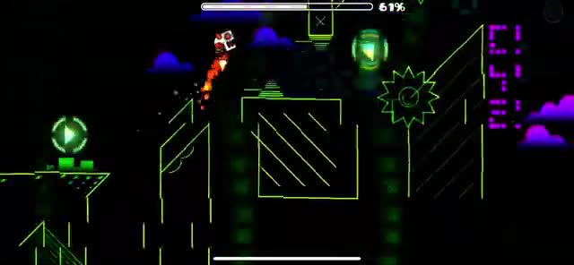 create the gameplay and decoration of a geometry dash level