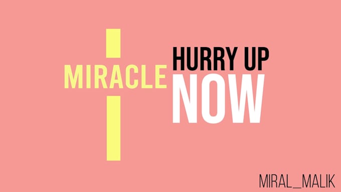 make a kinetic typography lyric video