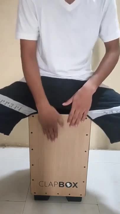 record cajon and custom percussion for your song
