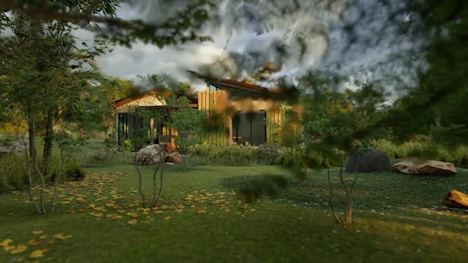 do rendering your video from sketchup file