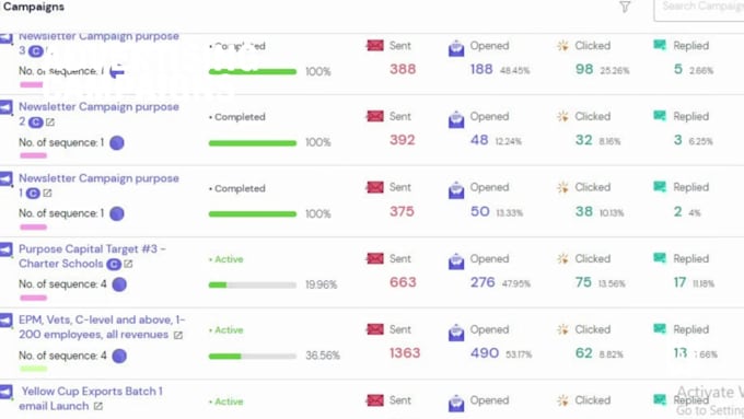 setup instantly ai and manage instantly cold campaign
