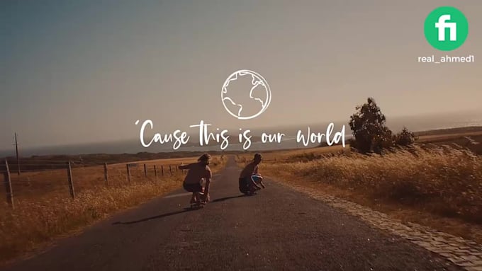 make an animated lyric video for your song