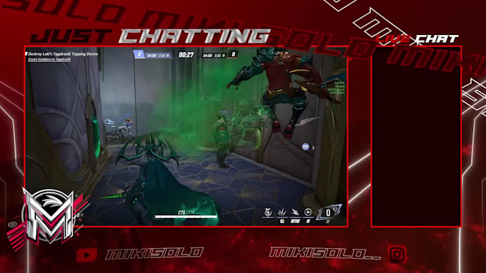 design animated twitch stream overlay, twitch logo, panels, screens, alerts