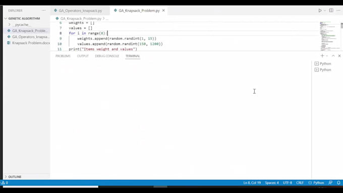 do python programming project and python task with gui