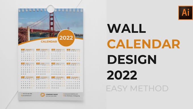 do desk or wall calendar design