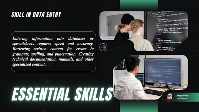 do typing and data entry super fast