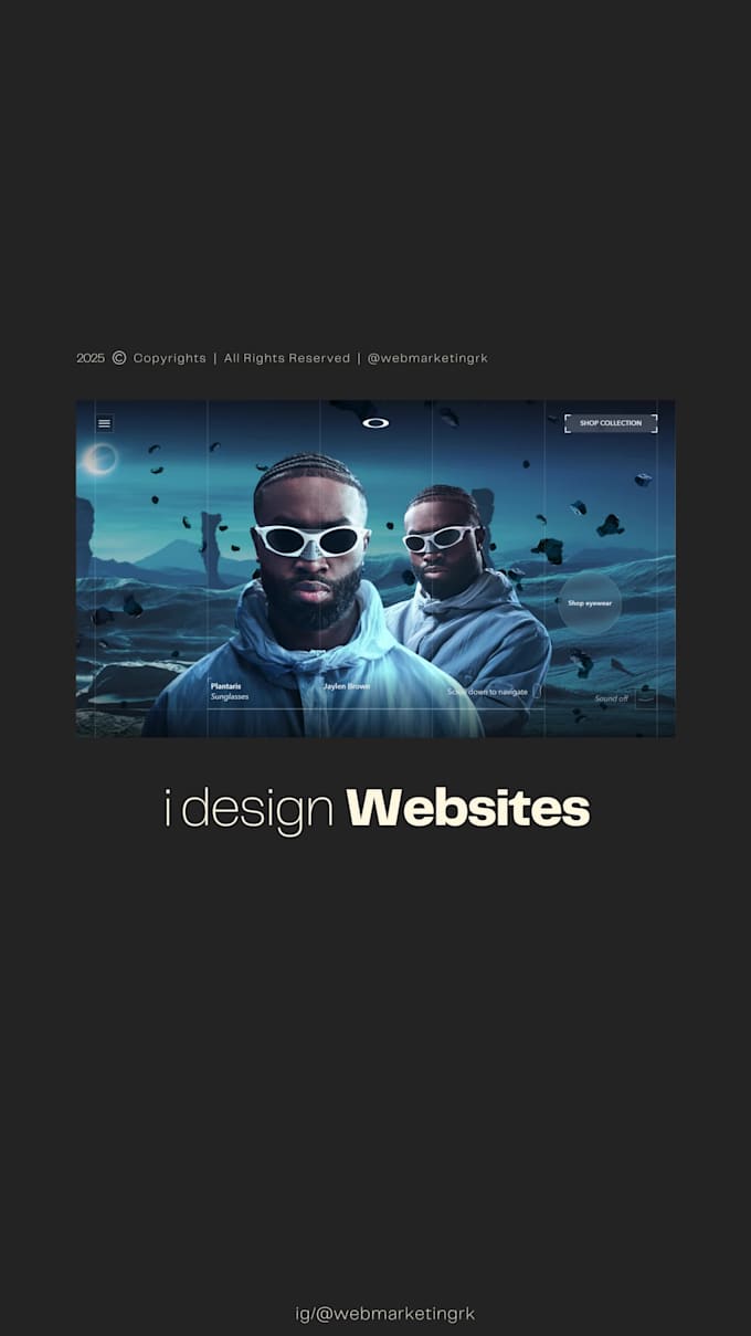 design a professional website