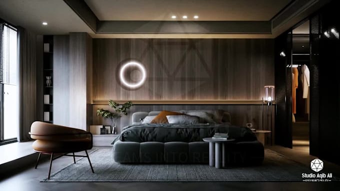 do interior design 3d rendering as your interior designer