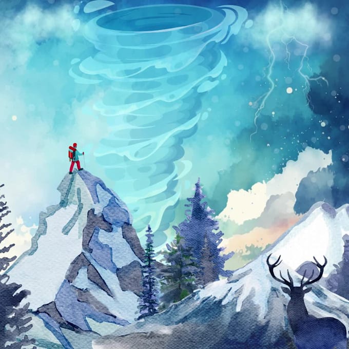 do cute watercolor illustrations