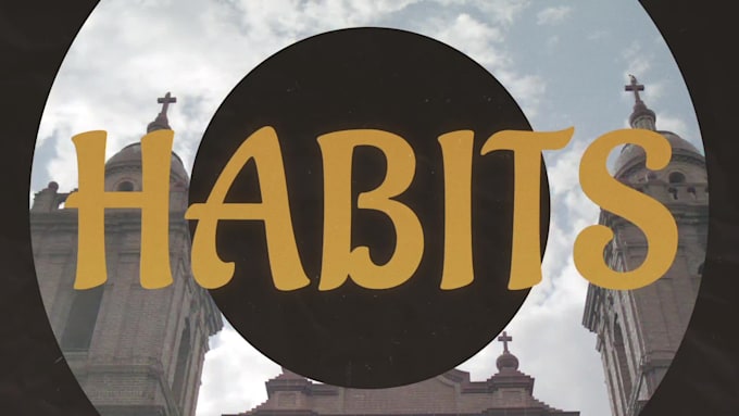 make a custom church bumper, sermon intro video