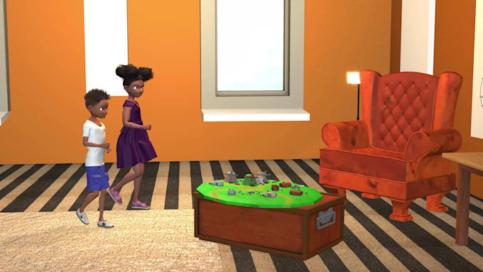 do realistic 3d characters, 3d modeling and 3d animations