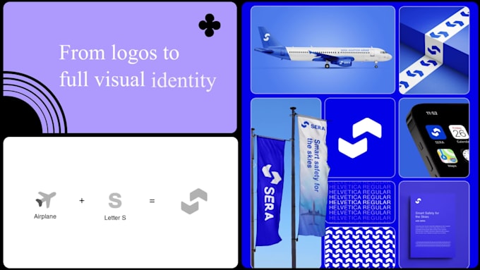 design minimal logo and brand style guide