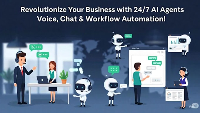 build ai voice, chat agent, workflow automation, 24x7 lead generation