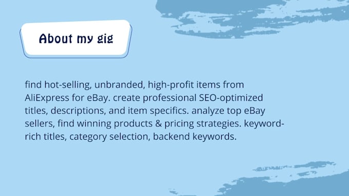 do ebay drop shipping winning product on profit share